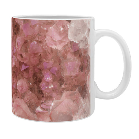 Emanuela Carratoni Pink Quartz Crystals Coffee Mug