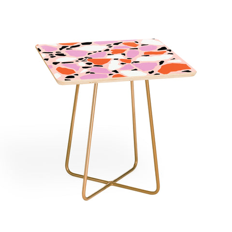 Emanuela Carratoni Pink Shadows Terrazzo Side Table