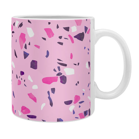 Emanuela Carratoni Pink Terrazzo Style Coffee Mug