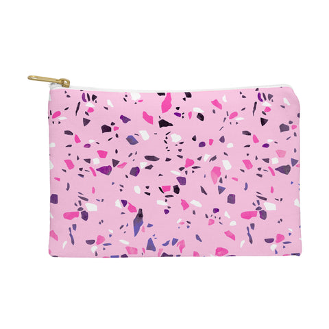 Emanuela Carratoni Pink Terrazzo Style Pouch