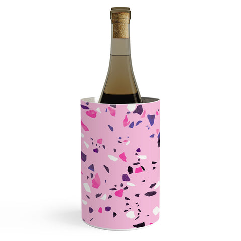 Emanuela Carratoni Pink Terrazzo Style Wine Chiller