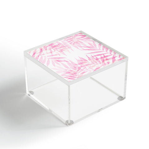 Emanuela Carratoni Pink Tropicana Acrylic Box