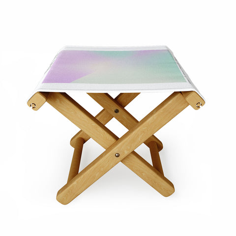 Emanuela Carratoni Pisces Zodiac Sign Gradient Folding Stool
