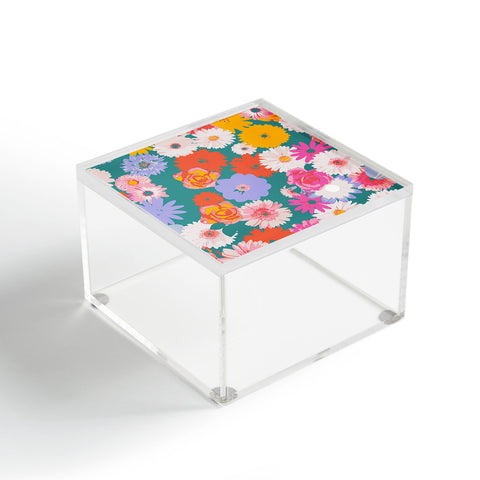 Emanuela Carratoni Pop Floral Mix Acrylic Box