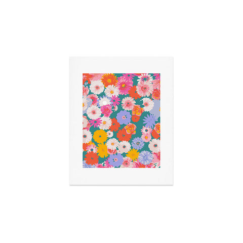 Emanuela Carratoni Pop Floral Mix Art Print