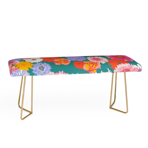 Emanuela Carratoni Pop Floral Mix Bench