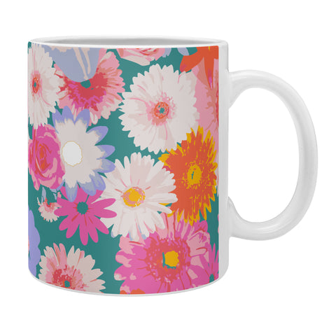 Emanuela Carratoni Pop Floral Mix Coffee Mug