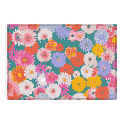 Emanuela Carratoni Pop Floral Mix Outdoor Rug