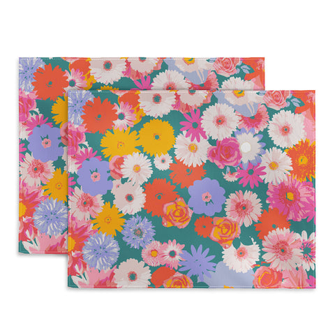 Emanuela Carratoni Pop Floral Mix Placemat