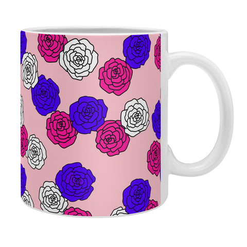 Emanuela Carratoni Pop Roses Coffee Mug