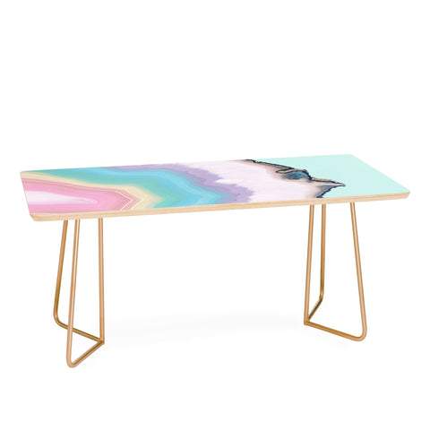 Emanuela Carratoni Rainbow Agate Coffee Table