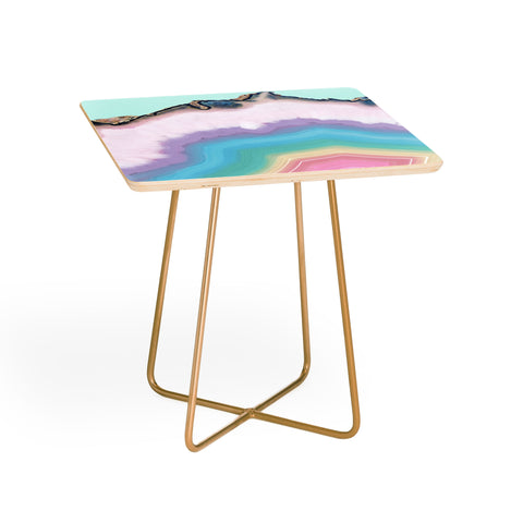 Emanuela Carratoni Rainbow Agate Side Table
