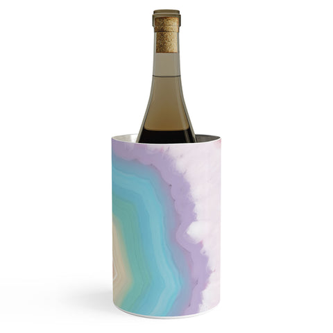 Emanuela Carratoni Rainbow Agate Wine Chiller