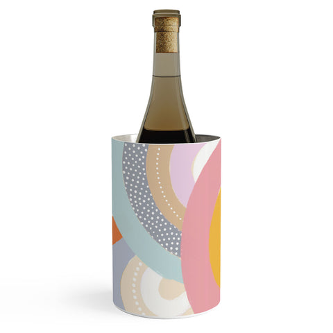 Emanuela Carratoni Rainbows and Polka Dots Wine Chiller