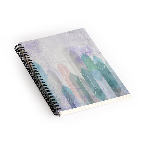 Emanuela Carratoni Raw Gems Spiral Notebook
