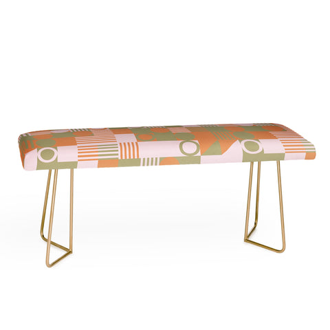 Emanuela Carratoni Retro Geometry Bench