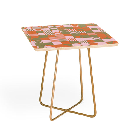 Emanuela Carratoni Retro Geometry Side Table