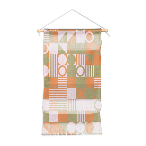 Emanuela Carratoni Retro Geometry Wall Hanging Portrait
