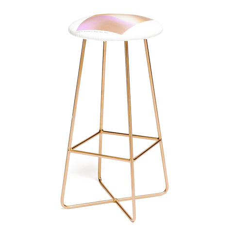 Emanuela Carratoni Scorpio Zodiac Sign Gradient Bar Stool