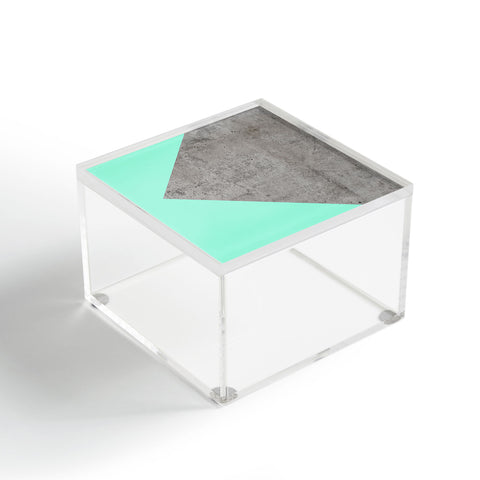 Emanuela Carratoni Sea Collage on Concrete Acrylic Box