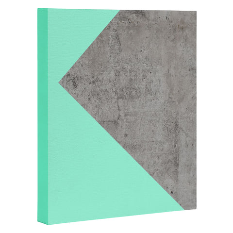 Emanuela Carratoni Sea Collage on Concrete Art Canvas