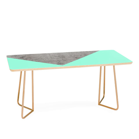 Emanuela Carratoni Sea Collage on Concrete Coffee Table