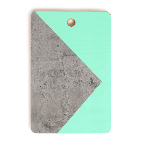 Emanuela Carratoni Sea Collage on Concrete Cutting Board Rectangle