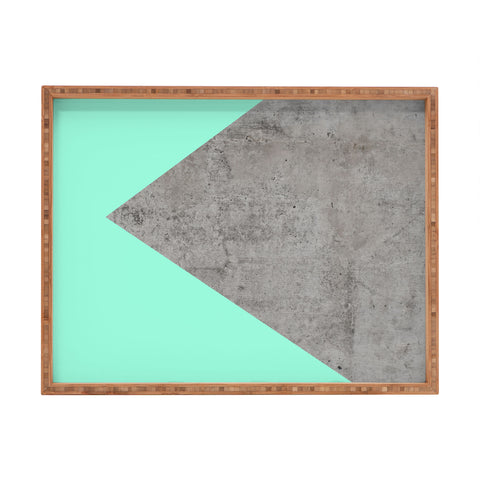 Emanuela Carratoni Sea Collage on Concrete Rectangular Tray
