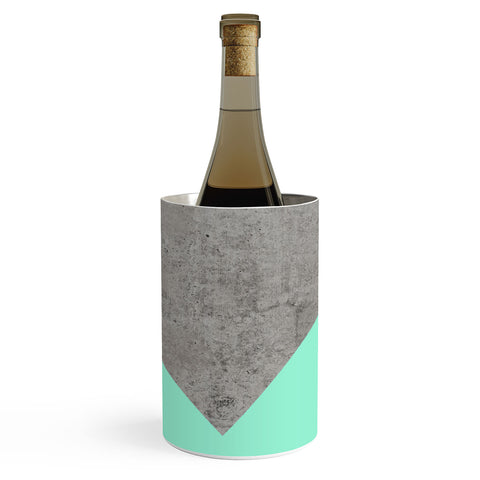Emanuela Carratoni Sea Collage on Concrete Wine Chiller