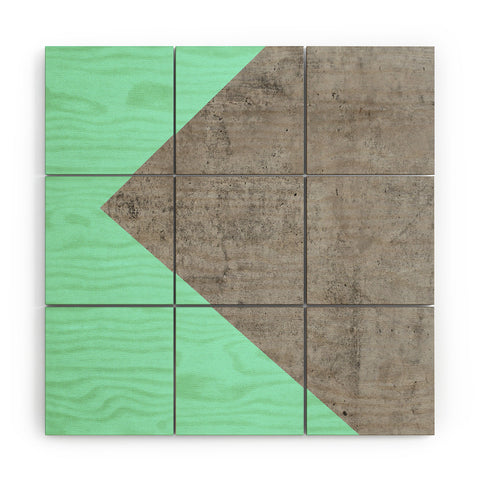 Emanuela Carratoni Sea Collage on Concrete Wood Wall Mural