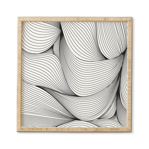 Emanuela Carratoni Seamless Lines Framed Wall Art