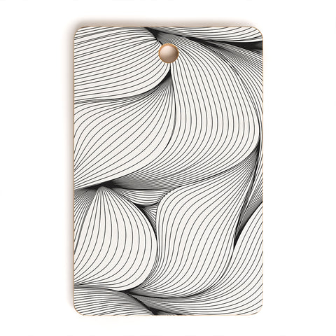 Emanuela Carratoni Seamless Lines Cutting Board Rectangle
