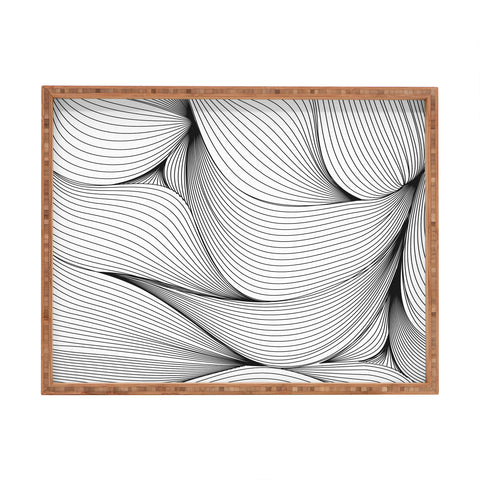 Emanuela Carratoni Seamless Lines Rectangular Tray