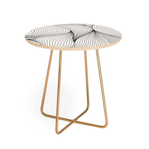 Emanuela Carratoni Seamless Lines Round Side Table