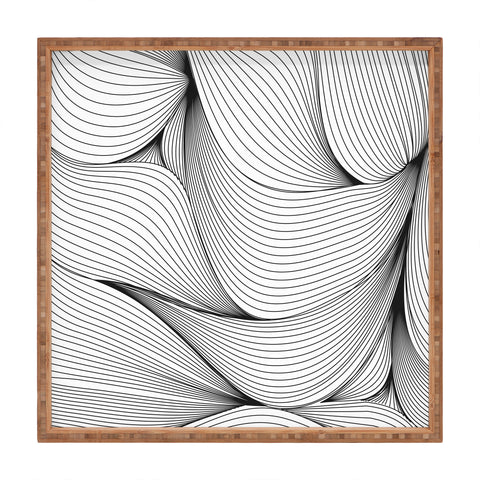 Emanuela Carratoni Seamless Lines Square Tray