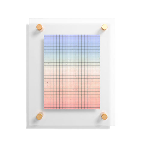 Emanuela Carratoni Serenity and Quartz Geometry Floating Acrylic Print