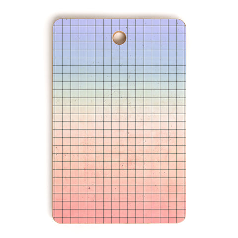 Emanuela Carratoni Serenity and Quartz Geometry Cutting Board Rectangle