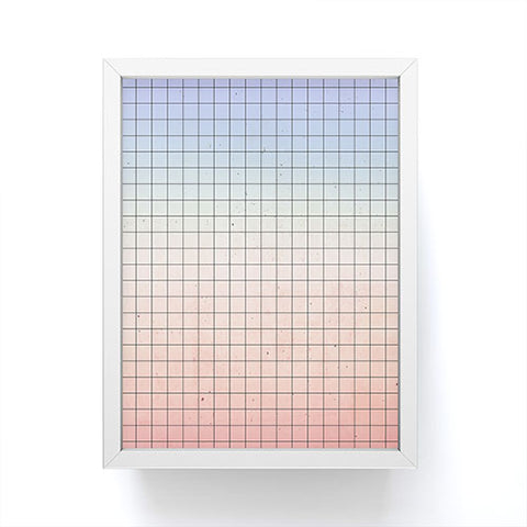 Emanuela Carratoni Serenity and Quartz Geometry Framed Mini Art Print