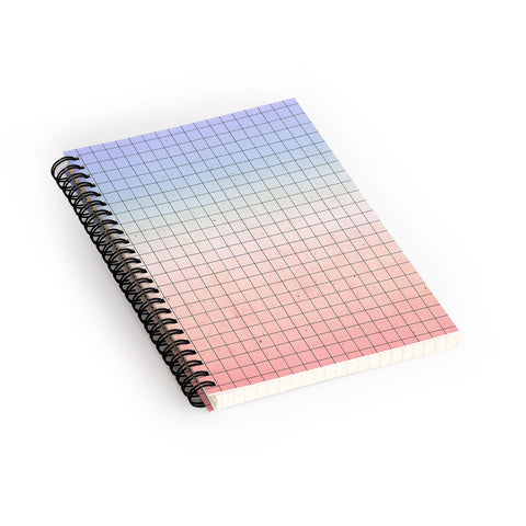 Emanuela Carratoni Serenity and Quartz Geometry Spiral Notebook