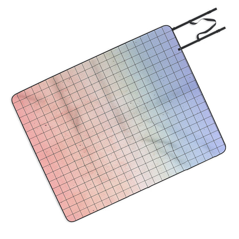 Emanuela Carratoni Serenity and Quartz Geometry Picnic Blanket