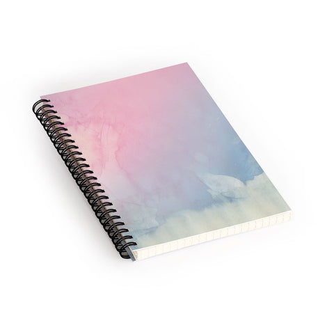Emanuela Carratoni Serenity and Rose Spiral Notebook
