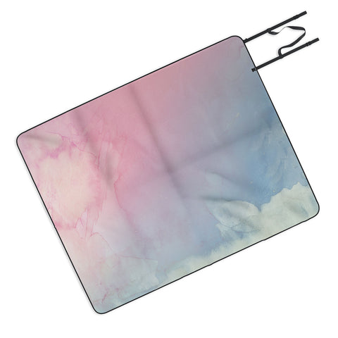 Emanuela Carratoni Serenity and Rose Picnic Blanket