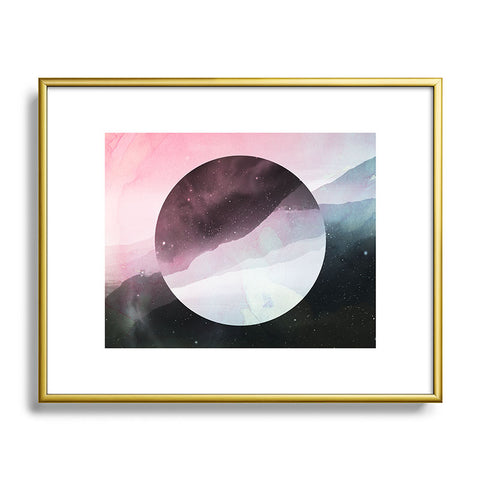 Emanuela Carratoni Serenity in Rose Metal Framed Art Print