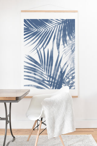 Emanuela Carratoni Serenity Palms Art Print And Hanger