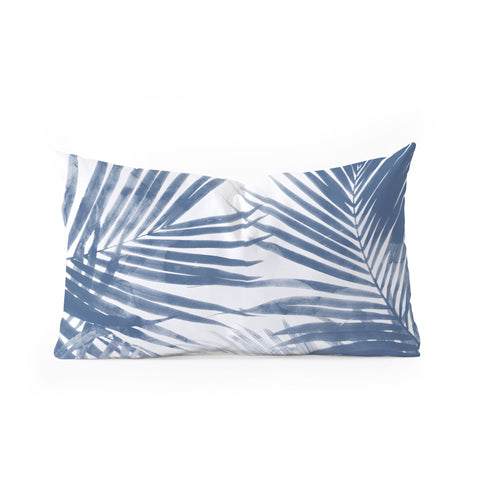 Emanuela Carratoni Serenity Palms Oblong Throw Pillow
