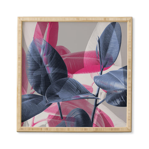 Emanuela Carratoni Shadow Leaves Framed Wall Art