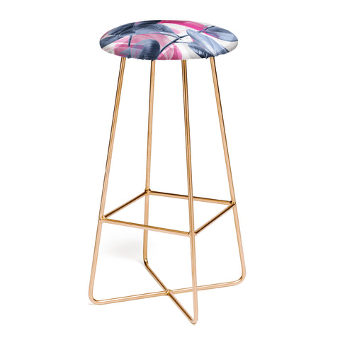 Emanuela Carratoni Shadow Leaves Bar Stool