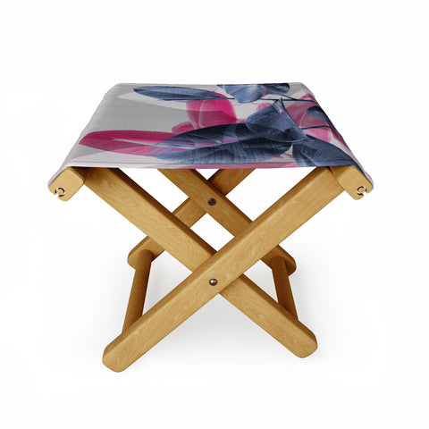 Emanuela Carratoni Shadow Leaves Folding Stool