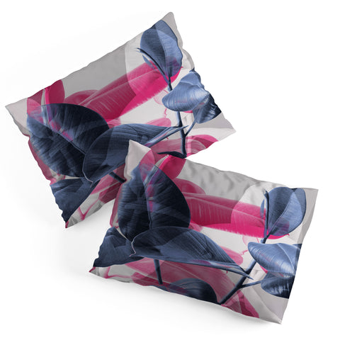 Emanuela Carratoni Shadow Leaves Pillow Shams