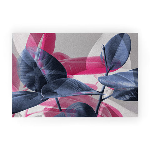 Emanuela Carratoni Shadow Leaves Welcome Mat